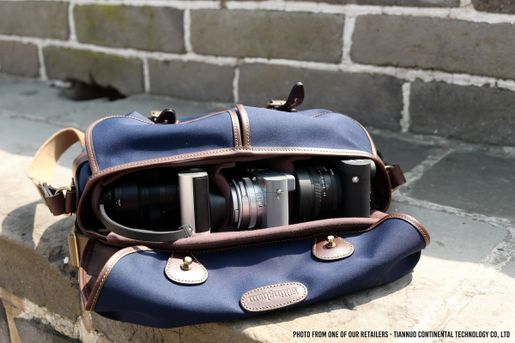 Billingham | Hadley Pro 2020 Camera Bag - Navy Canvas / Chocolate