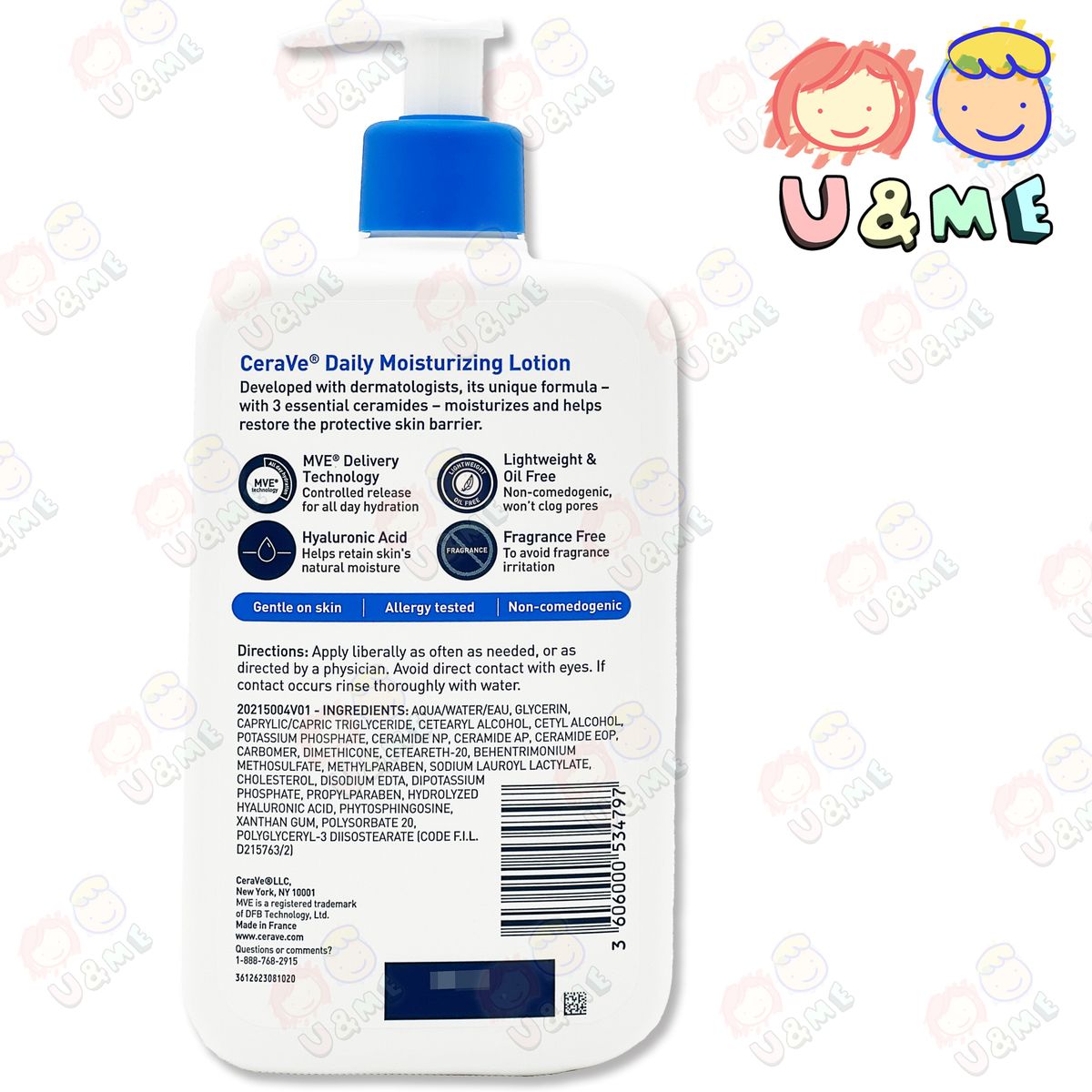 CeraVe Daily Moisturizing Lotion 473ml (Parallel Import) HKTVmall