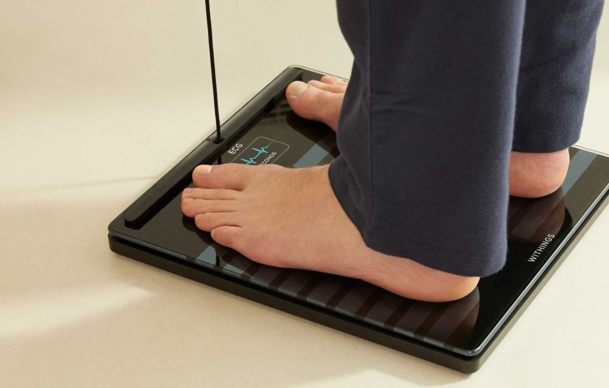 Withings Body Scan Scale - Connected Health Station (Black)