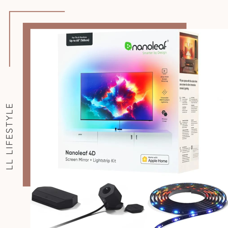 Nanoleaf | 4D Screen Mirror + Lightstrip Kit 立體影像氣氛裝置|65 以下屏幕 ...