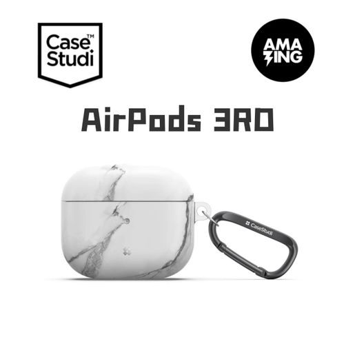 CaseStudi | AIRPODS 3RD GENERATION CASE:PRISMART(S) MARBLE WHITE/白色雲石|  HKTVmall 香港最大網購平台