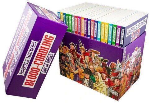 SCHOLASTIC | 【有趣歷史故事】Horrible Histories Blood-Curdling Box