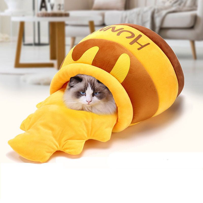 Pooh Bear Plush Honey Bar Pet Nest