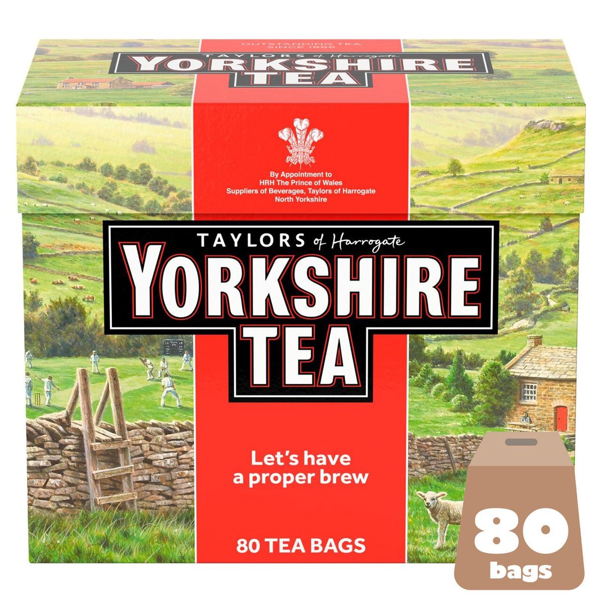 Yorkshire Tea 原味茶包 80包 (平行進口)
