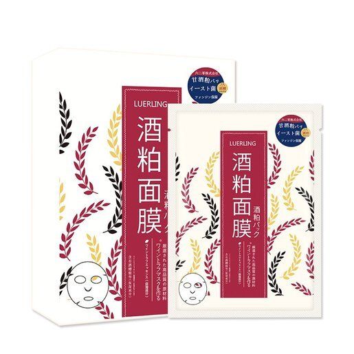 日本LUERLING酒粕面膜(片裝)10片