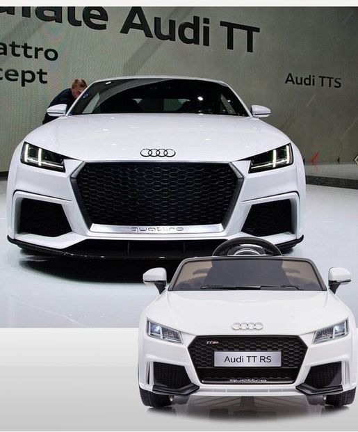 audi tt children's electric car