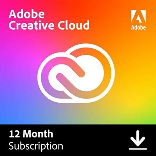 Adobe | Adobe Creative Cloud 1 Year Plan (PC / Mac / Android / IOS