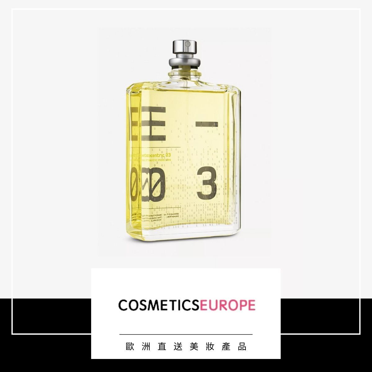 Escentric 03 eau de toilette 100ml (Parallel Import)