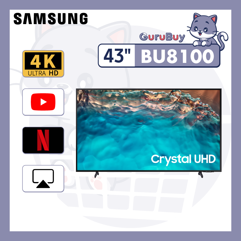 bu8100 samsung 43 inch