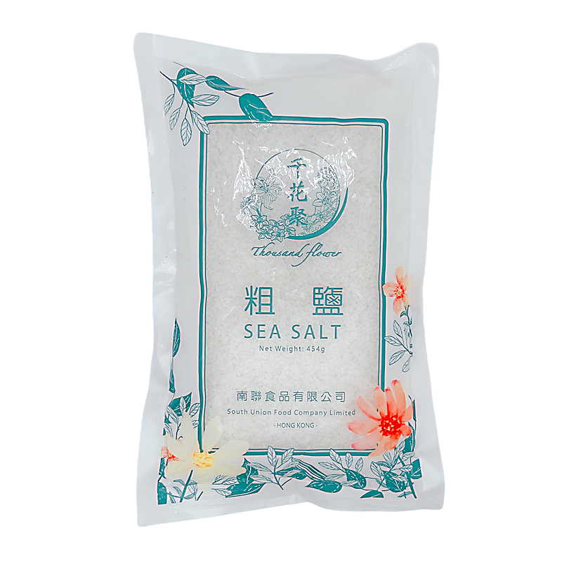 千花聚 粗鹽 454g（8522467189002）
