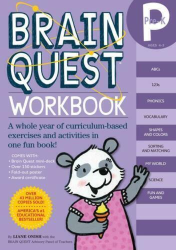 Brain Quest Workbook: Pre-K (Ages 4-5)