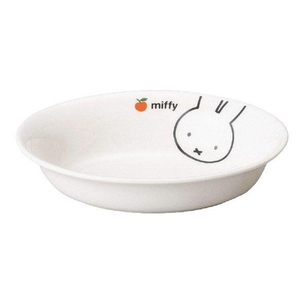 Miffy蘋果系列 陶瓷食物盤 水果盤4964412242044(平行進口)