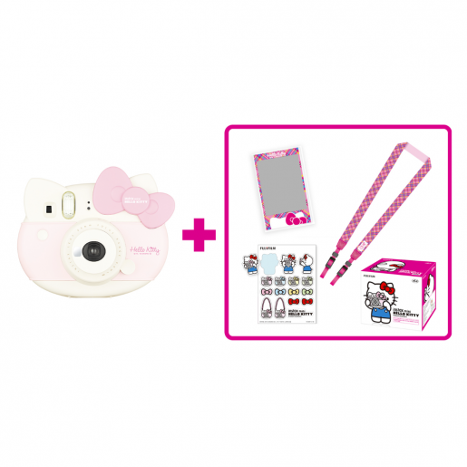 FUJIFILM, instax mini Sanrio Hello Kitty Instant Camera Package Pink