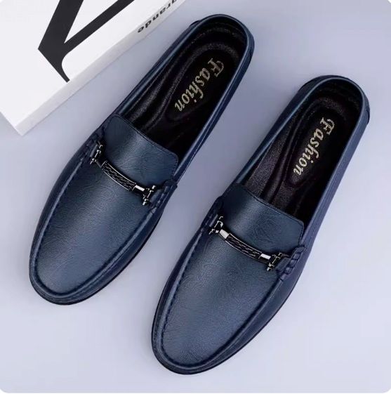 商務正裝英倫皮鞋(藍色,36-46碼)【下單後請聯絡客服確認發貨尺碼】#F74061402