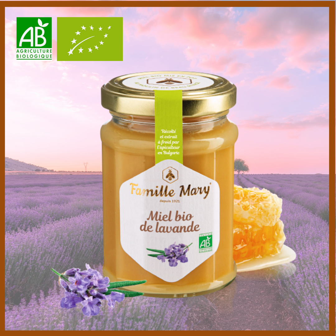 法國百年品牌 · 有機薰衣草蜂蜜｜薰衣草花蜜
