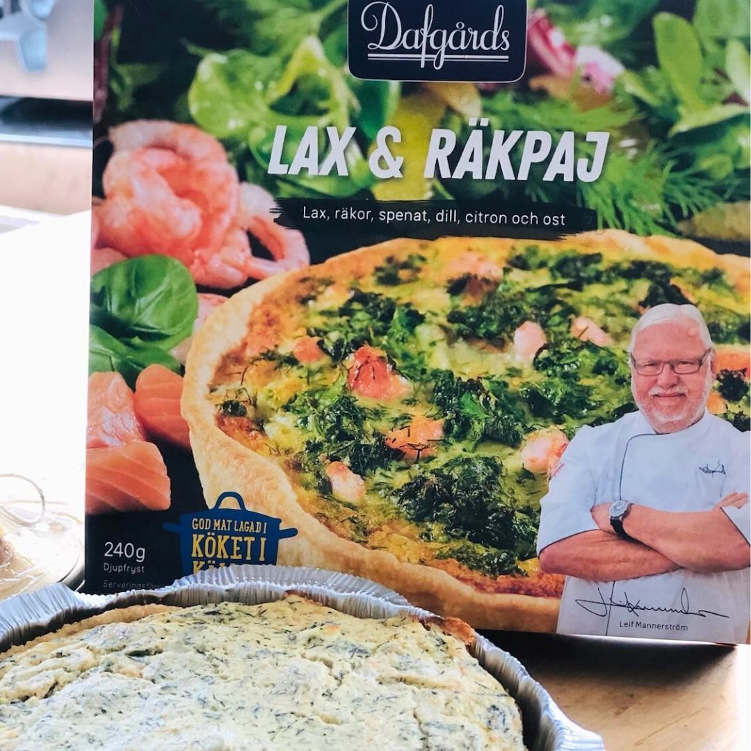 Salmon and Shrimp Quiche 240g (Frozen-18°C) (Best before: 25 May 2024)