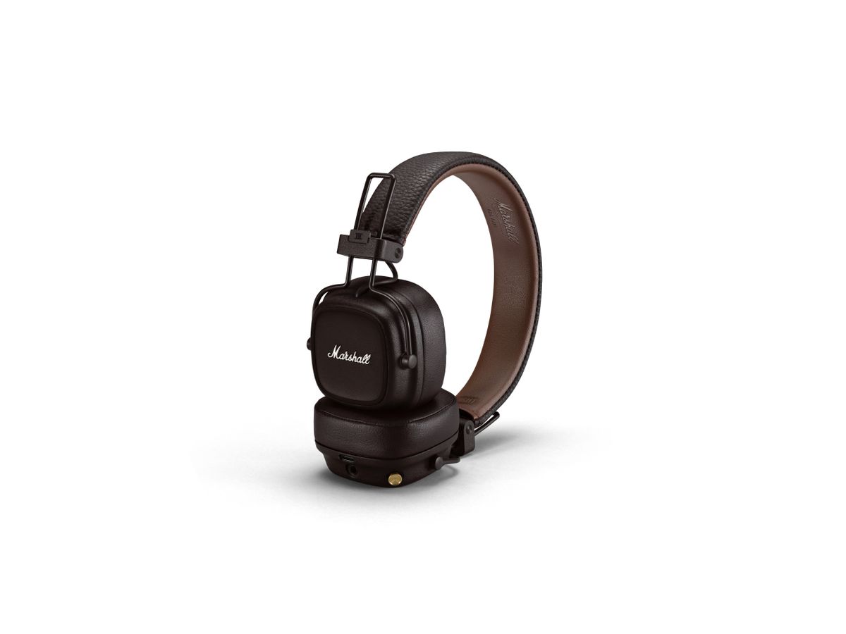 MARSHALL | MAJOR IV BLUETOOTH HEADPHONE - BROWN | HKTVmall The