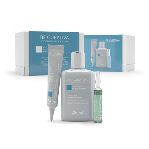 Be Curative Dandruff and Sebum Control Method (3 treatment packages)