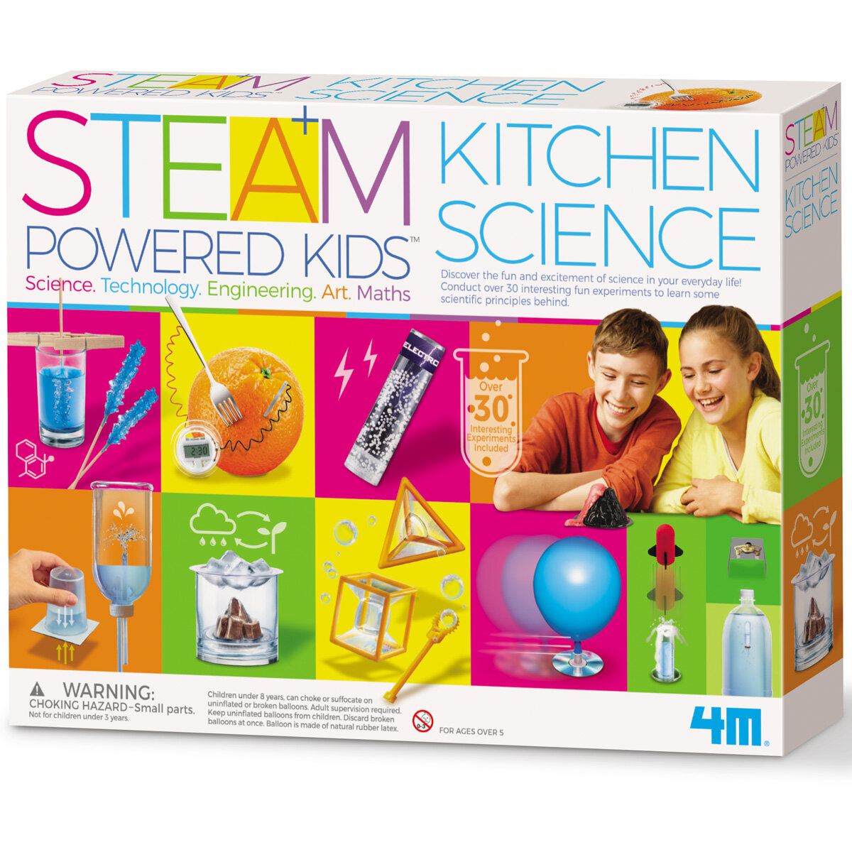 STEAM POWERED KIDS 科學探索實驗套裝 STEAM玩具|教育玩具|兒童益智玩具|親子互動|小學生學習|STEM玩具|DIY小實驗|兒童生日禮物|STEM教育玩具