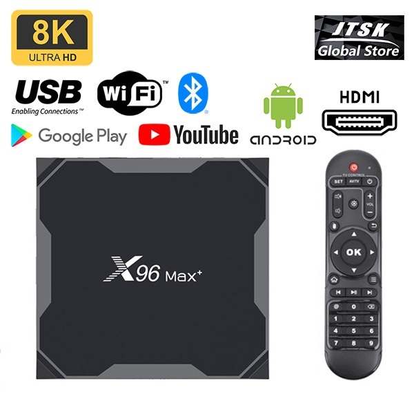 X96 Ultra HD 8K網絡直播電視盒(32G全球版本) P3446