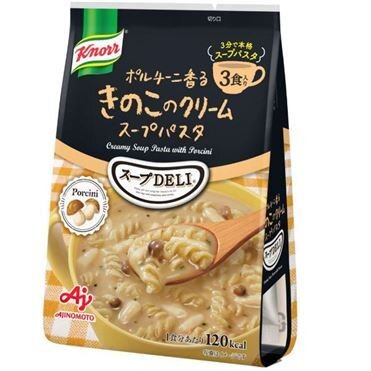 DELI Cep. Bolete Mushroom Cream Soup Pasta ( 30.1 g x 3 packs)