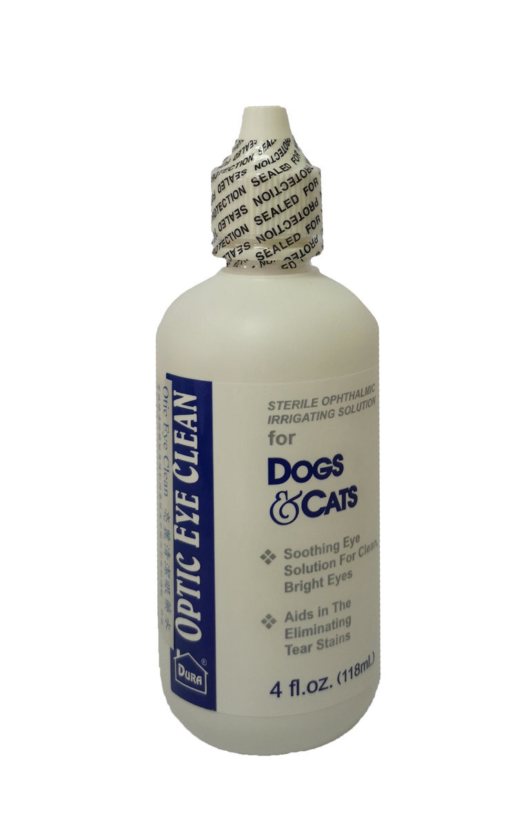 Optic (EYE) Clean for Cats & Dogs (4oz / 118ml) |New/Old Package  BBD: 04/2025