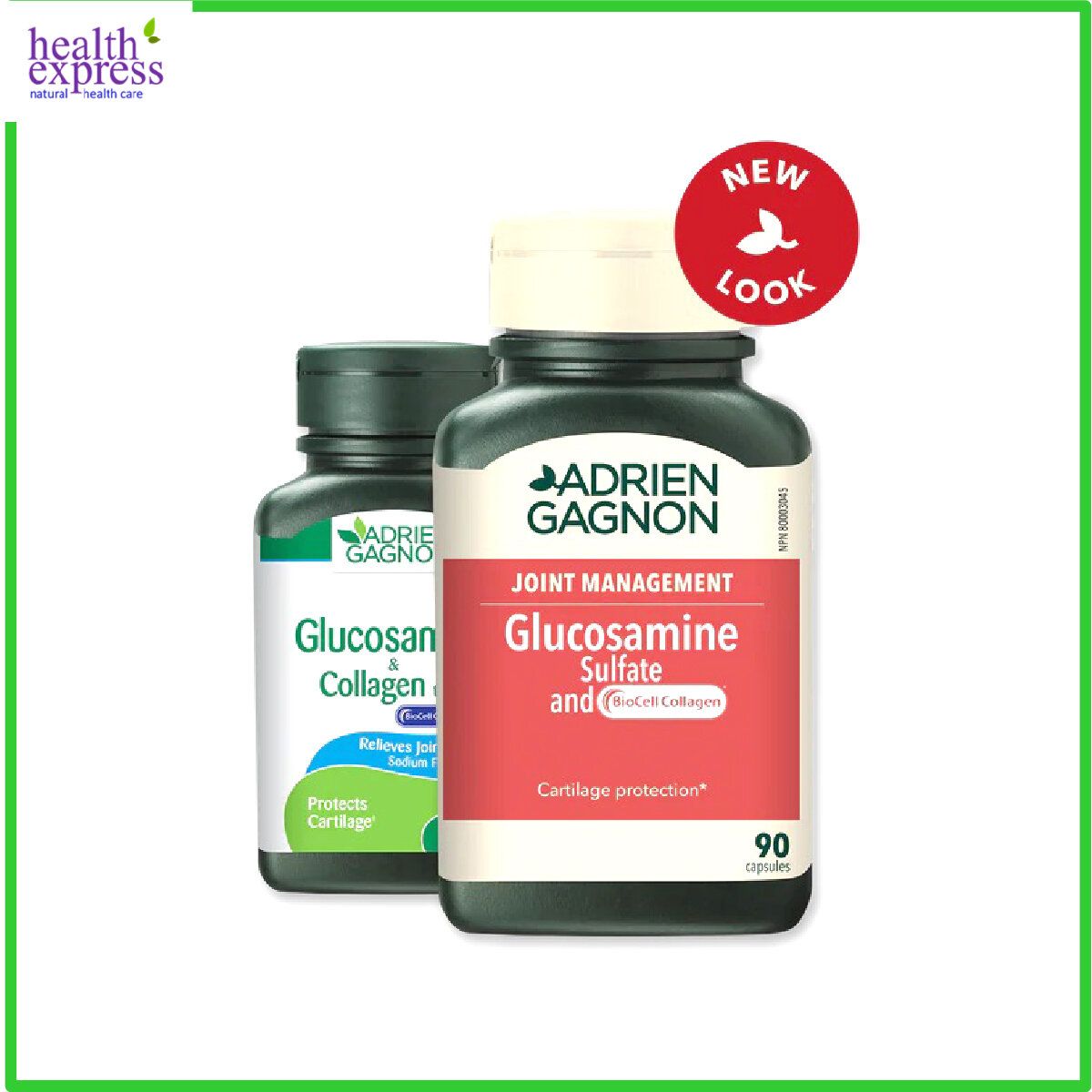 Glucosamine+ Collagen TypeII  90 capsules(RANDOM Packing)[Parallel Goods]Best Before:30 June 2027