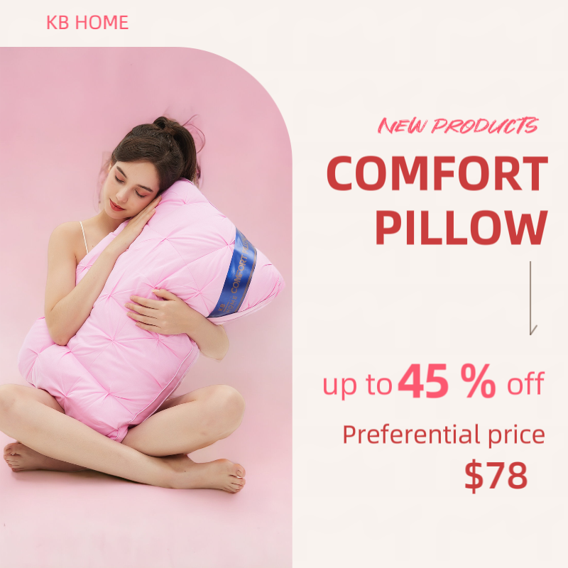 *(Low850g) [Pink]Hotel class pillow