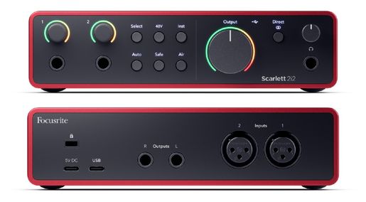 Focusrite | Focusrite Scarlett 2i2 4th generation USB audio