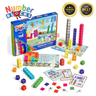 Numberblocks Cubes youtube教材 兒童必備 孩子必備 學前玩具 學習神器 積木遊戲 數學教材玩具1-10活動套裝 (平行進口) 聖誕禮物