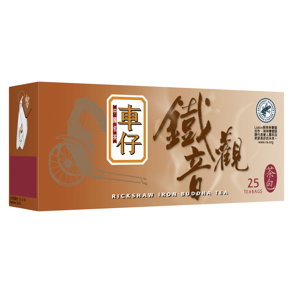 中國茶包25片裝 - 鐵觀音 (新舊包裝隨機發貨)