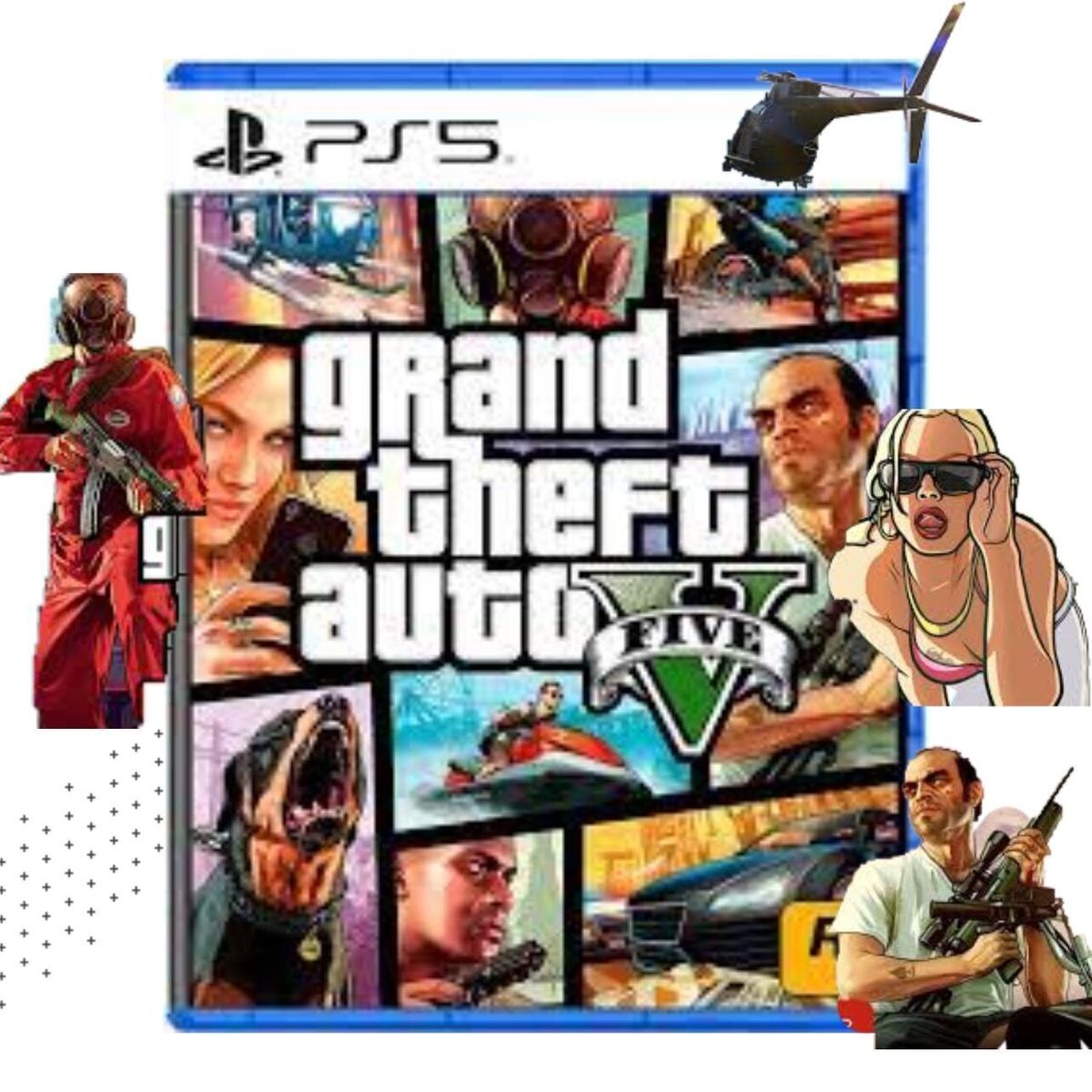 PlayStation | Grand Theft Auto： PS5 三部曲– 最終版GTA PS5