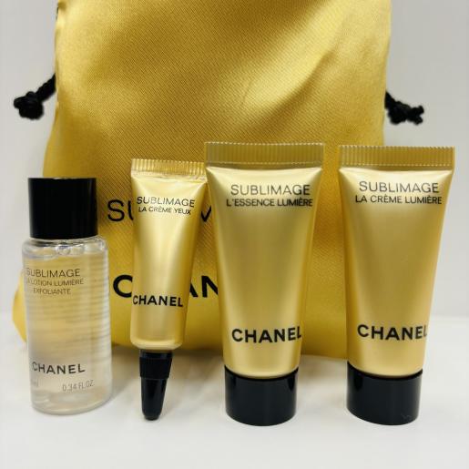 Chanel | SUBLIMAGE SKINCARE SET(LOTION+EYE CREAM+SERUM+CREAM)GET