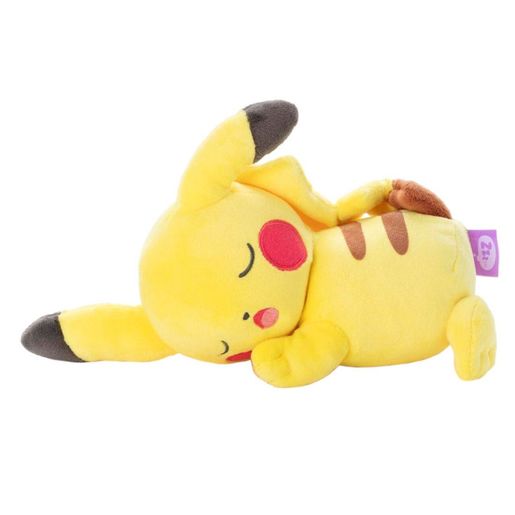 Sleepy cheap pikachu plush