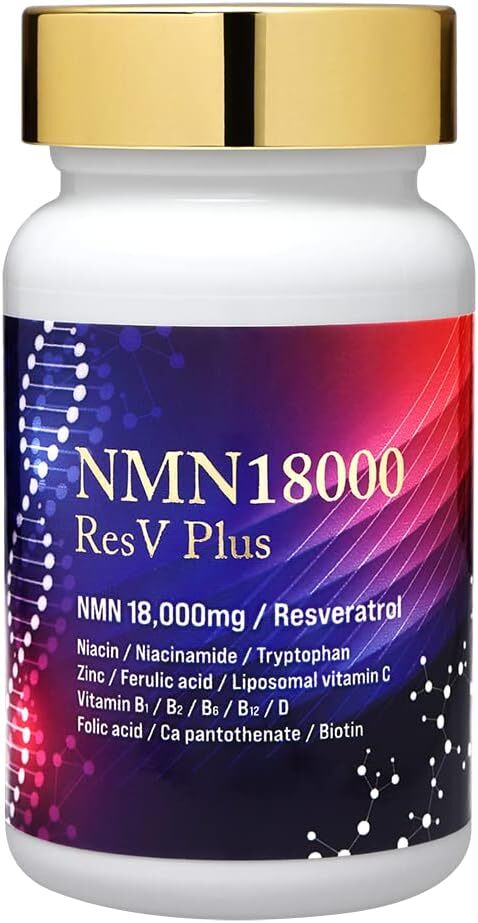 NMN | elife - NMN 18000mg 白藜蘆醇750mg 組合日本製60粒99.9% 以上