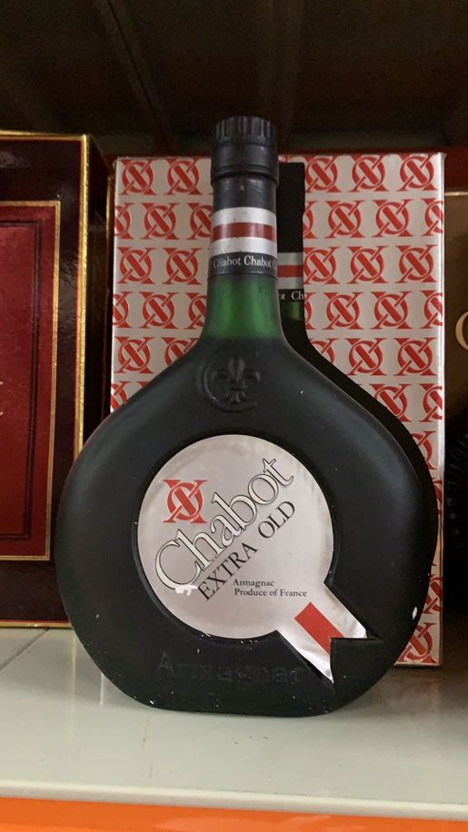 Chabot ARMAGNAC | 80年代夏堡磨砂瓶EXTRA 40度700ml （無盒收藏級老酒