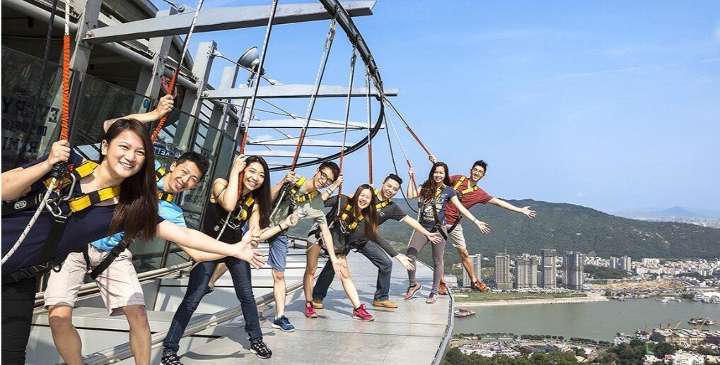 1 Pax - Macau Tower Skywalk Ticket | with Media Pack (Includes HD video & photos and GoPro Footage)