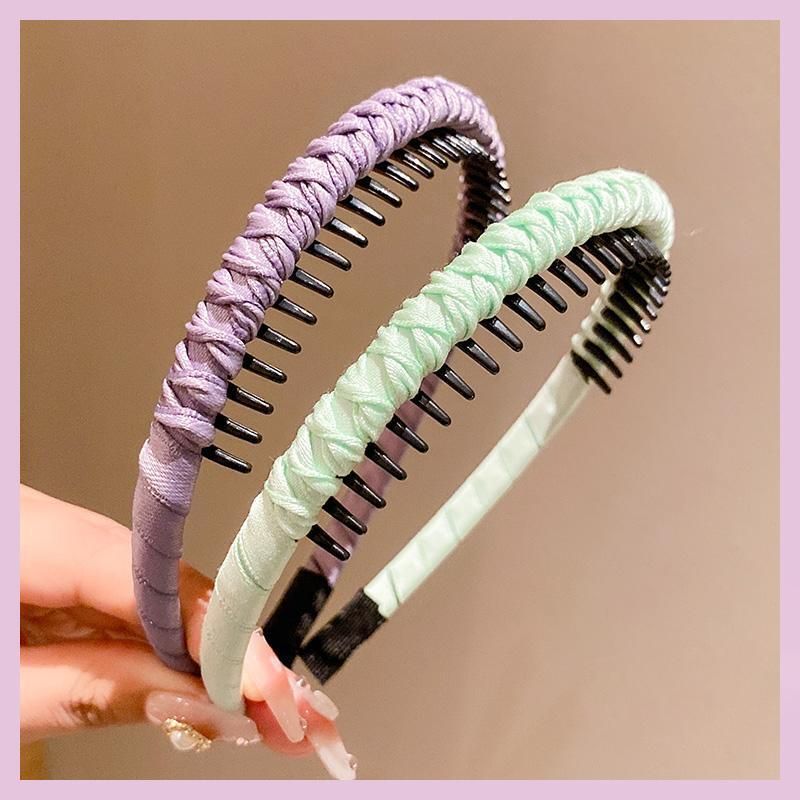 兒童防滑帶齒髮箍頭箍頭飾髮飾(8#髮箍組合2個裝)