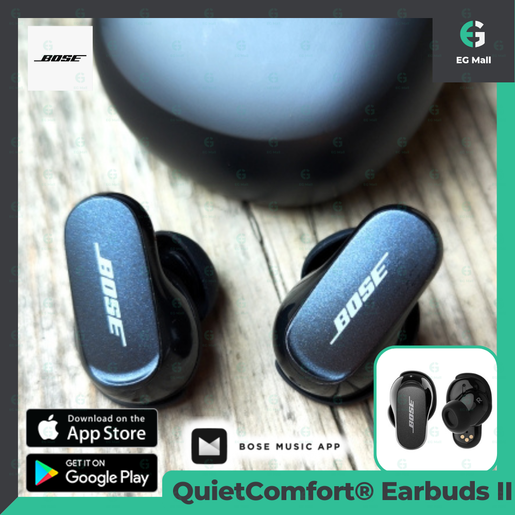 BOSE QC buds 2 TWS QuietComfort Earbuds II Triple Black