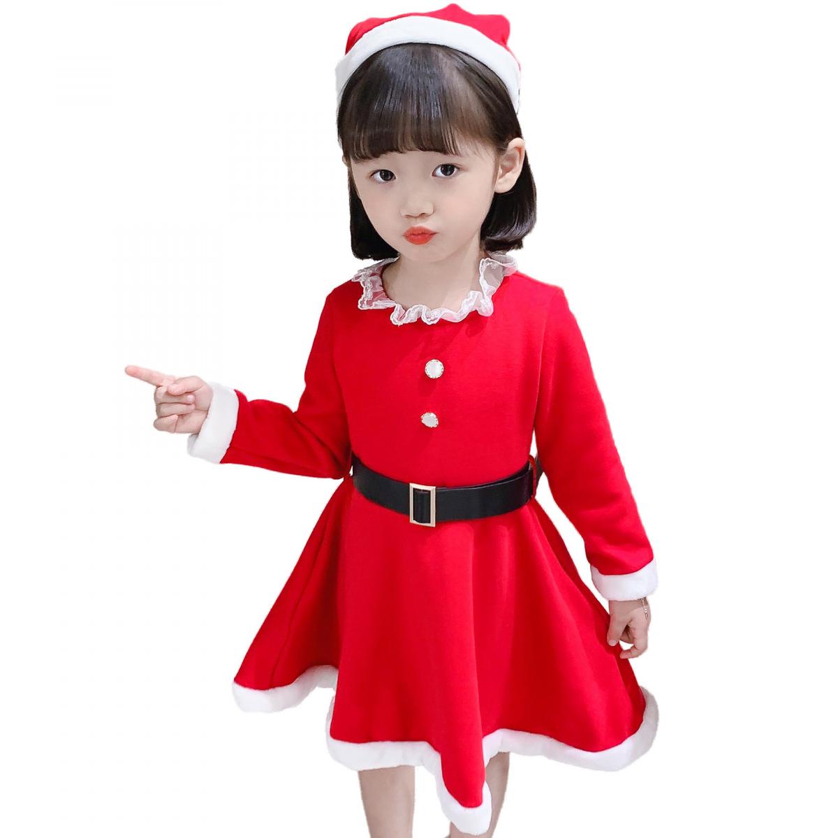 (Suitable for 140cm height) Christmas Western dress
