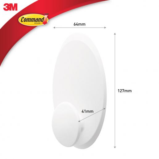 3M  Command™ Clothes Hanger, No Tools or Holes, Strong and