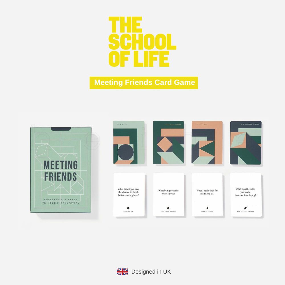 THE SCHOOL OF LIFE | Meeting Friends Card Game | 卡牌遊戲 | HKTVmall 香港最大網購平台