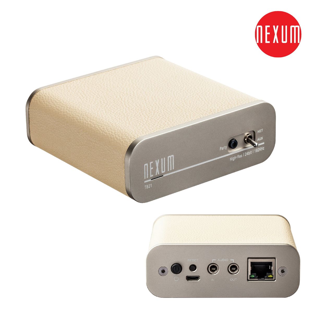 Nexum TuneBox2 TB21 WiFi Streaming DAC Audio Adapter White 顏色 白色 HKTVmall 香港最大網購平台