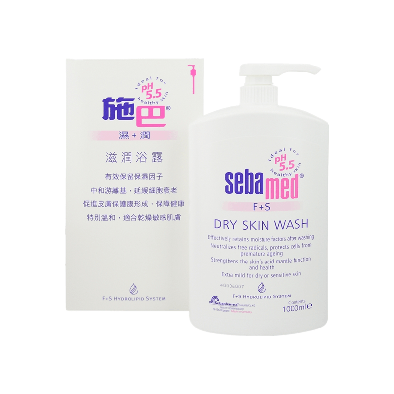 施巴 - 濕+潤 滋潤浴露1000ml（4103040104052）
