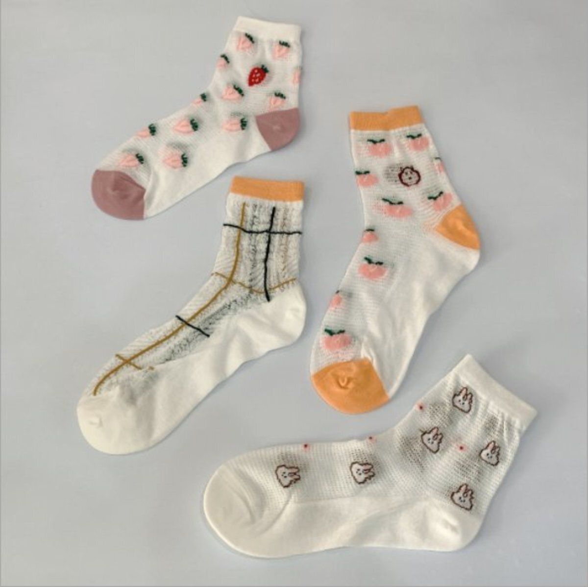 （8雙）襪子女日系jk冰絲襪