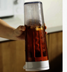 冷萃咖啡壺 冷泡果茶壺 冰萃果汁冰滴壺冷萃杯 1100ML 棕色