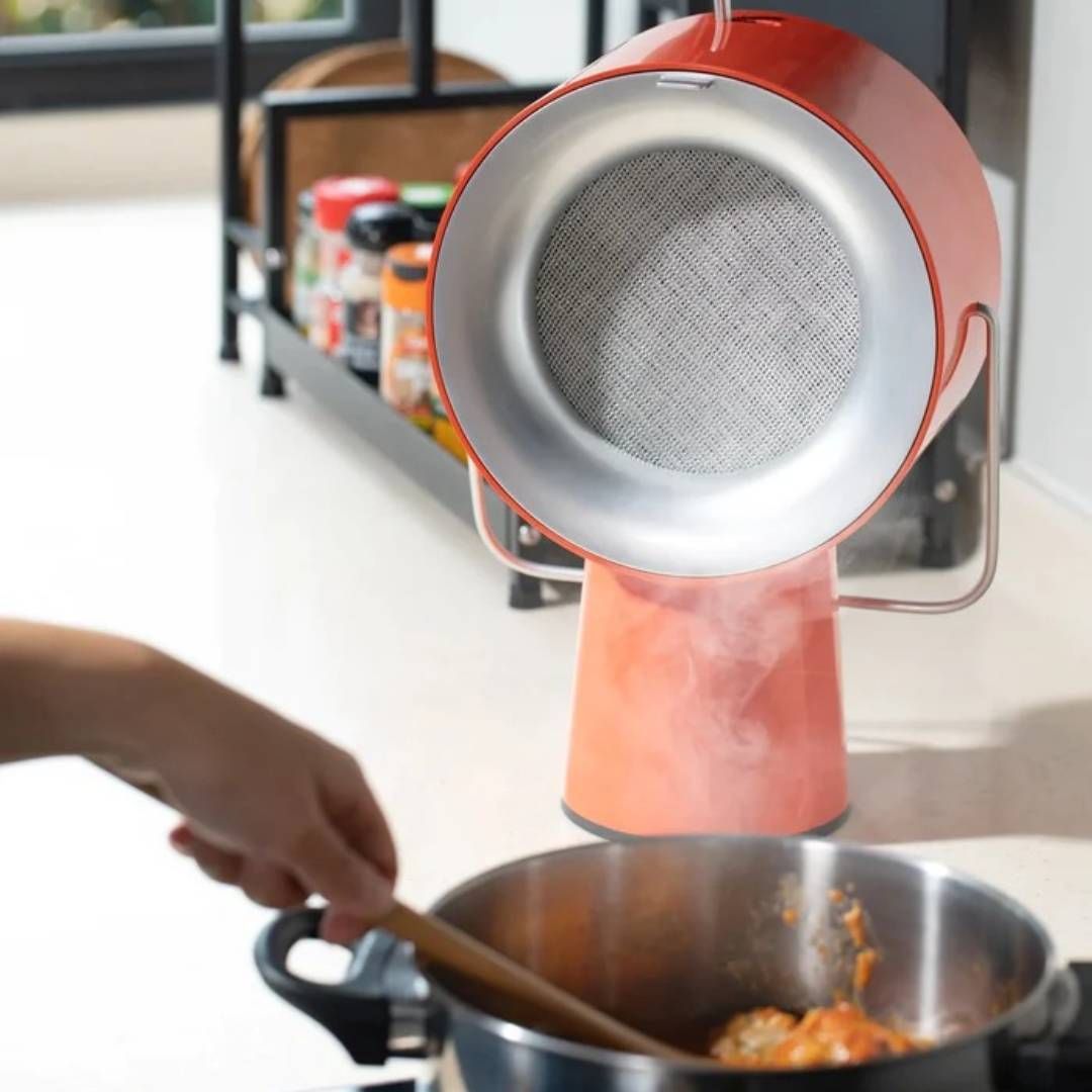 Testing Out AirHood, the Portable Cooking Range Ventilation Hood