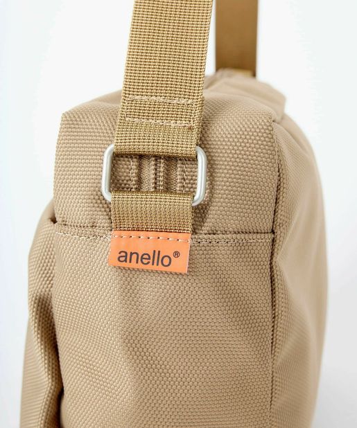 Anello Parcel Mini Shoulder Bag (Beige)