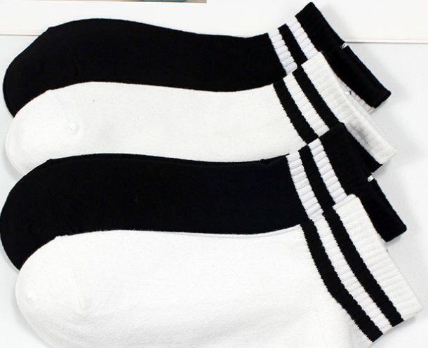 （10對裝）純色休閒運動襪【下單後請聯絡客服確認發貨顏色】