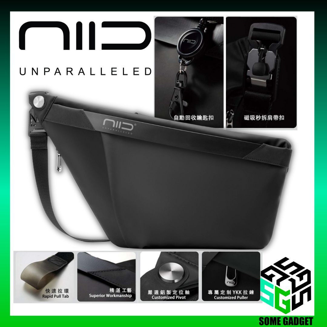 NIID FINO IV Chest Bag - Black